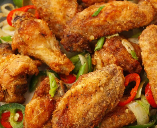 salt and pepper wings